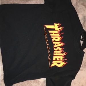 Thrasher crop top
